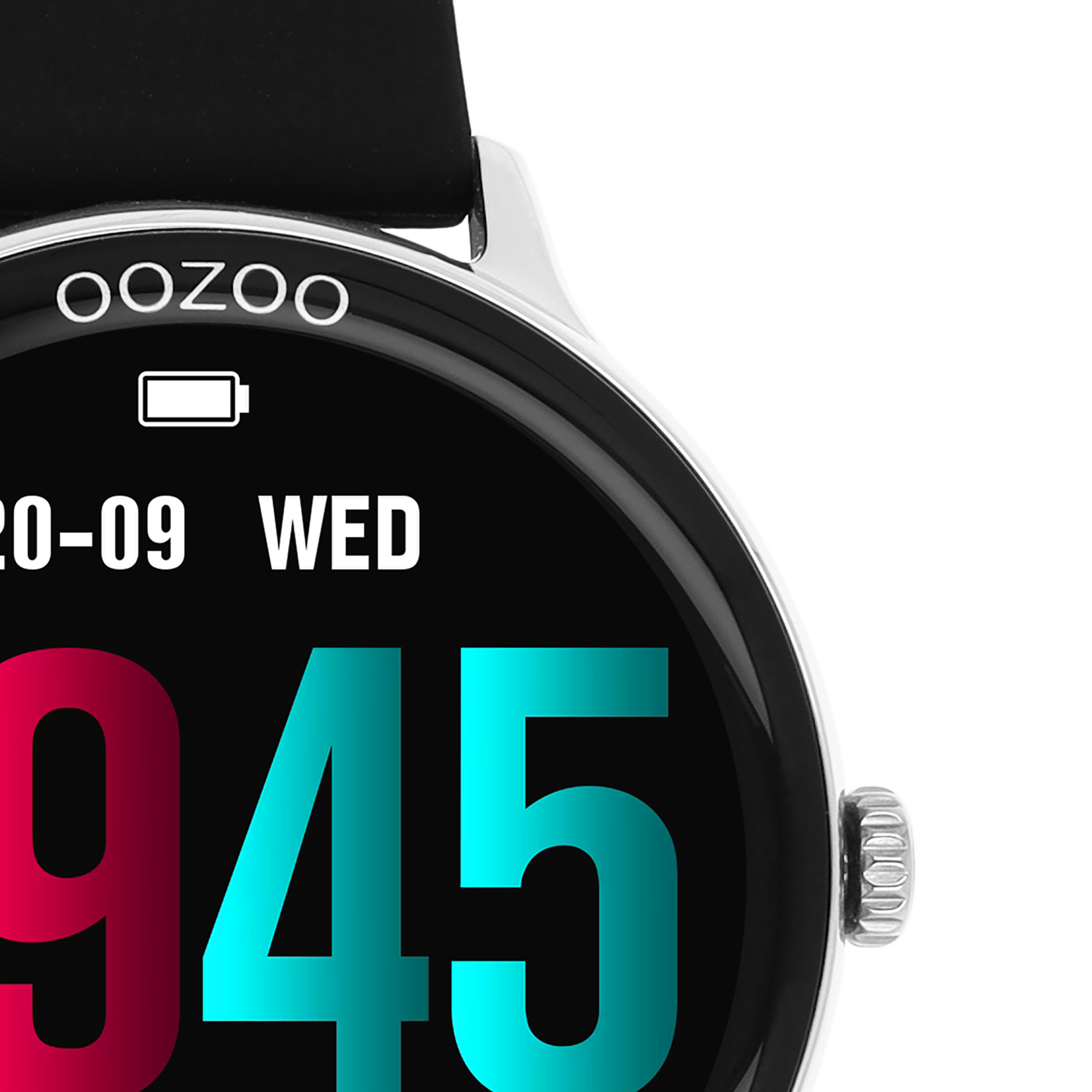 Oozoo smartwatch zilver sale